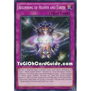 Beginning of Heaven and Earth (Common) – Raging Tempest | Carta YUGIOH en México