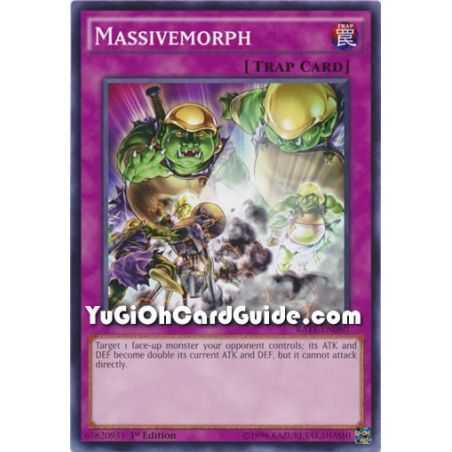 Massivemorph (Common) – Raging Tempest | Carta YUGIOH en México