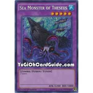Sea Monster of Theseus (Secret Rare) – Raging Tempest | Carta YUGIOH en México