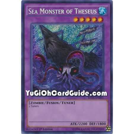Sea Monster of Theseus (Secret Rare) – Raging Tempest | Carta YUGIOH en México