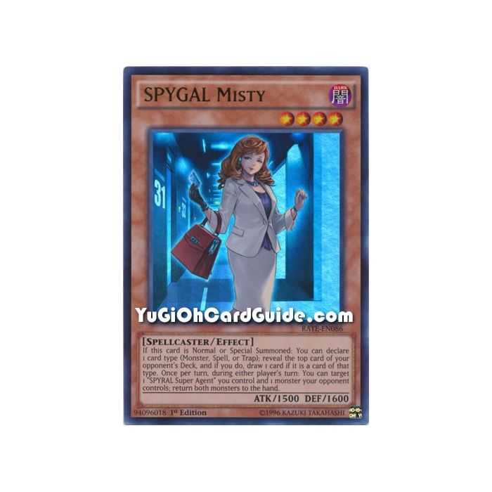 SPYGAL Misty (Ultra Rare) – Raging Tempest | Carta YUGIOH en México