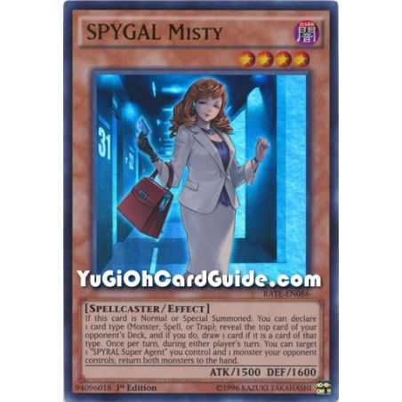 SPYGAL Misty (Ultra Rare) – Raging Tempest | Carta YUGIOH en México
