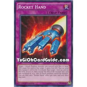 Rocket Hand (Common) – Raging Tempest | Carta YUGIOH en México