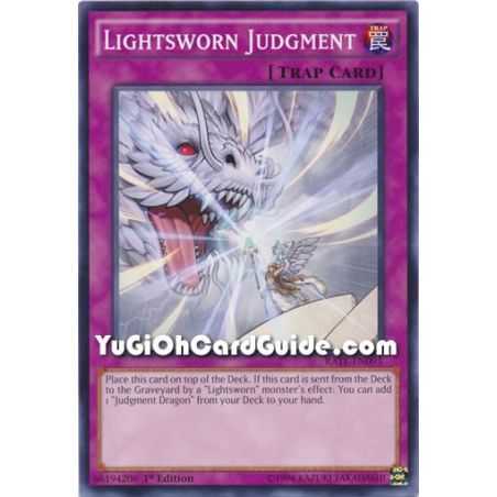Lightsworn Judgment (Common) – Raging Tempest | Carta YUGIOH en México
