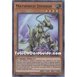 Mathmech Division (Super Rare) – Mystic Fighters | Carta YUGIOH en México