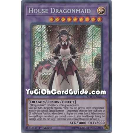 House Dragonmaid (Secret Rare) – Mystic Fighters | Carta YUGIOH en México