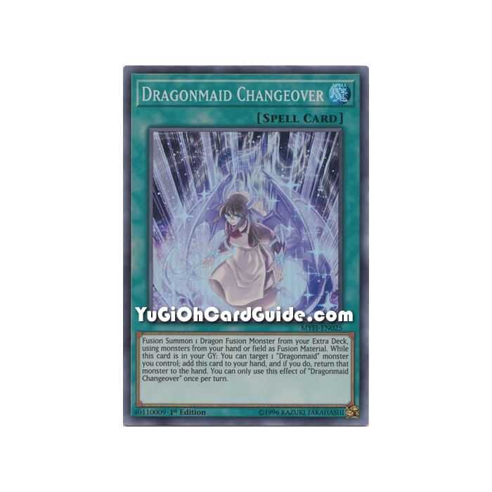 Dragonmaid Changeover (Super Rare) – Mystic Fighters | Carta YUGIOH en México