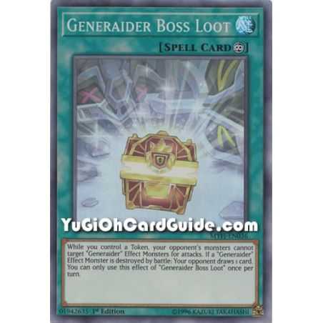 Generaider Boss Loot (Super Rare) – Mystic Fighters | Carta YUGIOH en México