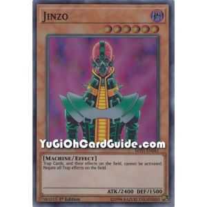 Jinzo (Super Rare) – Mystic Fighters | Carta YUGIOH en México