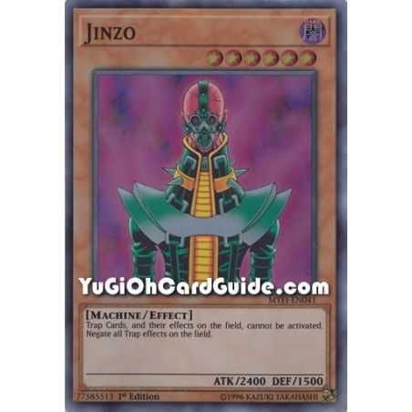 Jinzo (Super Rare) – Mystic Fighters | Carta YUGIOH en México
