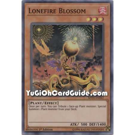 Lonefire Blossom (Super Rare) – Mystic Fighters | Carta YUGIOH en México