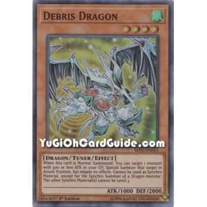 Debris Dragon (Super Rare) – Mystic Fighters | Carta YUGIOH en México