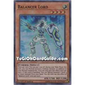 Balancer Lord (Super Rare) – Mystic Fighters | Carta YUGIOH en México