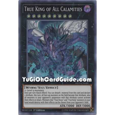 True King of All Calamities (Super Rare) – Mystic Fighters | Carta YUGIOH en México