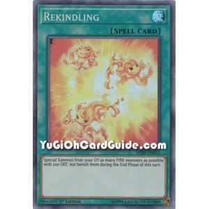 Rekindling (Super Rare) – Mystic Fighters | Carta YUGIOH en México