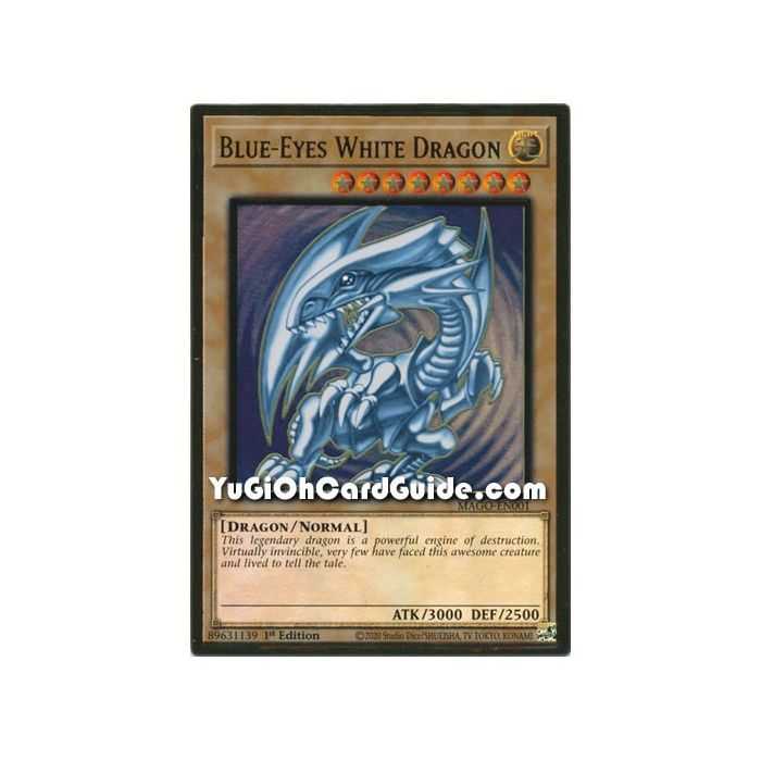 Blue-Eyes White Dragon (Premium Gold Rare) – Maximum Gold | Carta YUGIOH en México