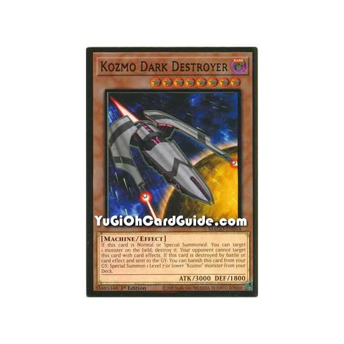 Kozmo Dark Destroyer (Premium Gold Rare) – Maximum Gold | Carta YUGIOH en México