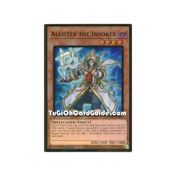 Aleister the Invoker (Premium Gold Rare) – Maximum Gold | Carta YUGIOH en México