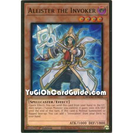 Aleister the Invoker (Premium Gold Rare) – Maximum Gold | Carta YUGIOH en México