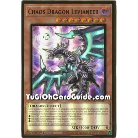 Chaos Dragon Levianeer - Alternate Art (Premium Gold Rare) – Maximum Gold | Carta YUGIOH en México