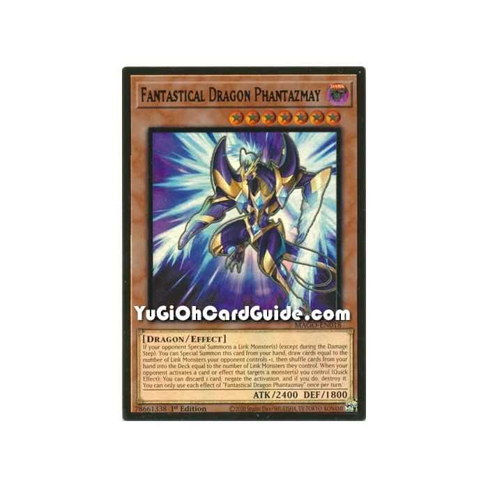 Fantastical Dragon Phantazmay - Alternate Art (Premium Gold Rare) – Maximum Gold | Carta YUGIOH en México