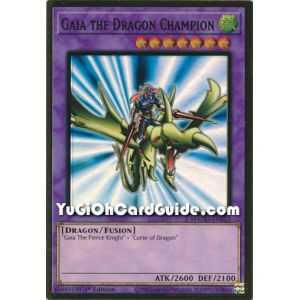 Gaia the Dragon Champion (Premium Gold Rare) – Maximum Gold | Carta YUGIOH en México