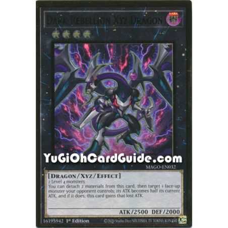 Dark Rebellion Xyz Dragon (Premium Gold Rare) – Maximum Gold | Carta YUGIOH en México