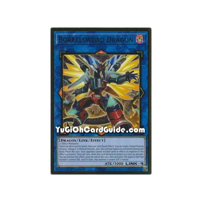 Borrelsword Dragon - Alternate Art (Premium Gold Rare) – Maximum Gold | Carta YUGIOH en México