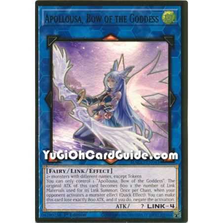 Apollousa, Bow of the Goddess - Alternate Art (Premium Gold Rare) – Maximum Gold | Carta YUGIOH en México
