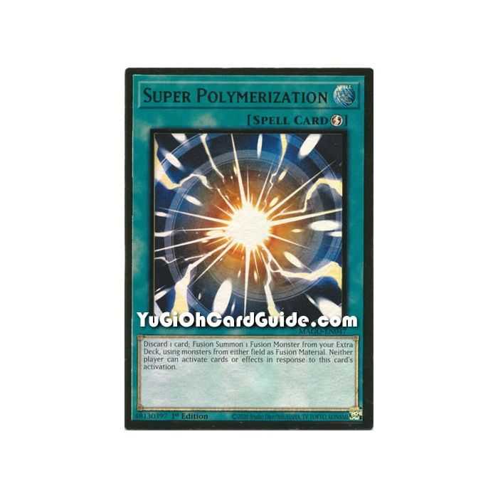 Super Polymerization (Premium Gold Rare) – Maximum Gold | Carta YUGIOH en México