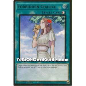 Forbidden Chalice (Premium Gold Rare) – Maximum Gold | Carta YUGIOH en México