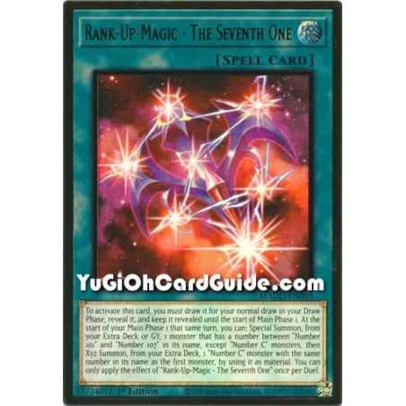 Rank-Up-Magic - The Seventh One (Premium Gold Rare) – Maximum Gold | Carta YUGIOH en México
