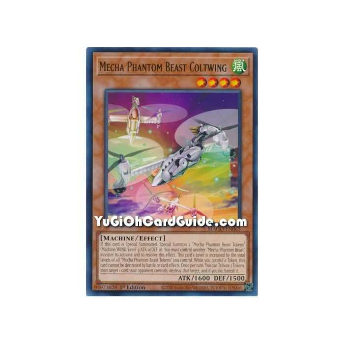 Mecha Phantom Beast Coltwing (Rare) – Maximum Gold | Carta YUGIOH en México