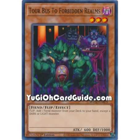 Tour Bus To Forbidden Realms (Premium Gold Rare) – Maximum Gold | Carta YUGIOH en México