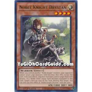Noble Knight Drystan (Rare) – Maximum Gold | Carta YUGIOH en México