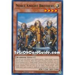 Noble Knight Brothers (Rare) – Maximum Gold | Carta YUGIOH en México