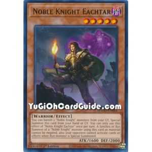 Noble Knight Eachtar (Rare) – Maximum Gold | Carta YUGIOH en México