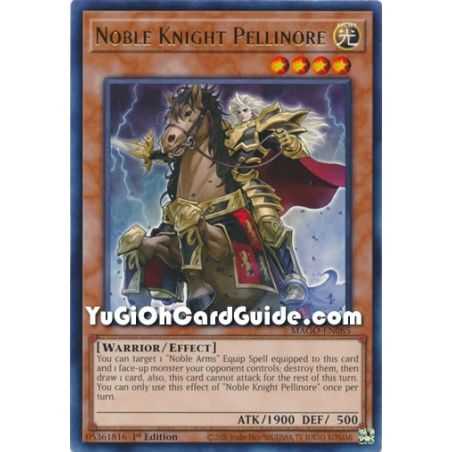 Noble Knight Pellinore (Rare) – Maximum Gold | Carta YUGIOH en México