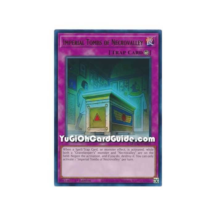 Imperial Tombs of Necrovalley (Rare) – Maximum Gold | Carta YUGIOH en México
