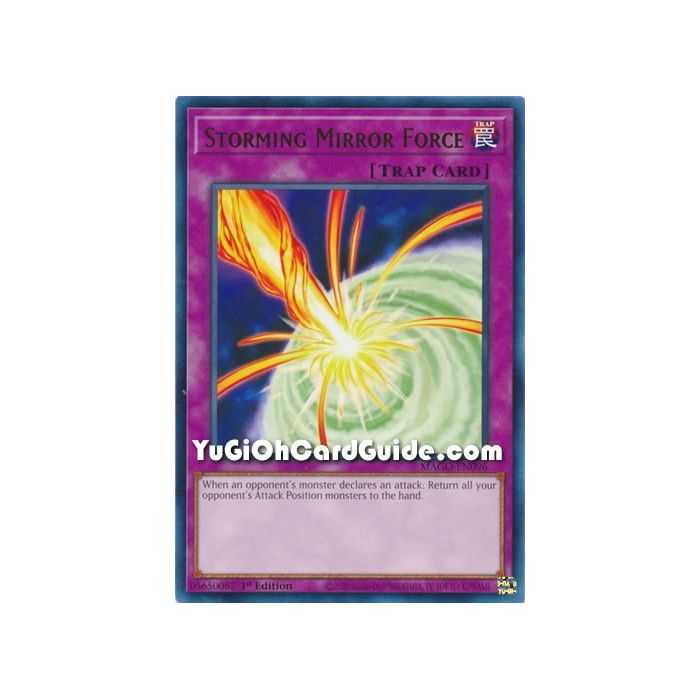 Storming Mirror Force (Rare) – Maximum Gold | Carta YUGIOH en México