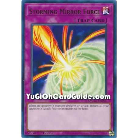 Storming Mirror Force (Rare) – Maximum Gold | Carta YUGIOH en México