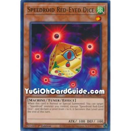 Speedroid Red-Eyed Dice – Maximum Gold | Carta YUGIOH en México