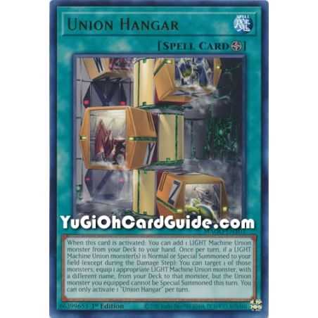 Union Hangar (Rare) – Maximum Gold | Carta YUGIOH en México