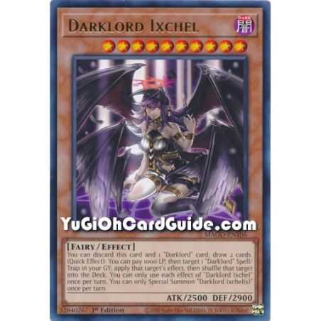 Darklord Ixchel (Rare) – Maximum Gold | Carta YUGIOH en México