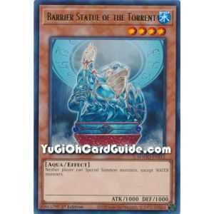 Barrier Statue of the Torrent (Rare) – Maximum Gold | Carta YUGIOH en México