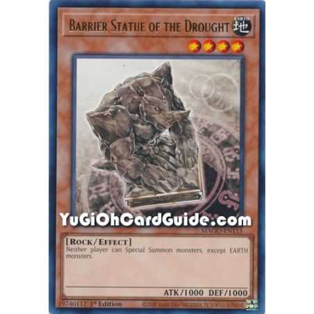 Barrier Statue of the Drought – Maximum Gold | Carta YUGIOH en México