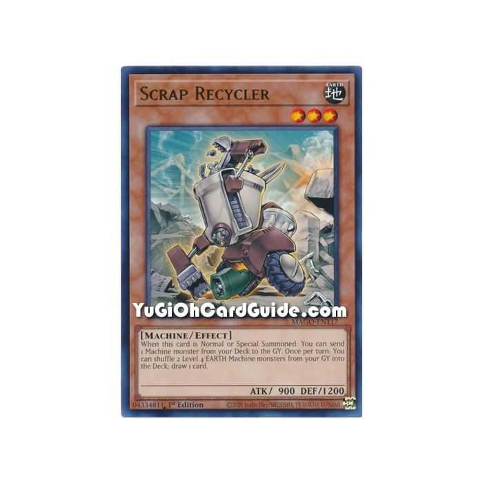 Scrap Recycler (Rare) – Maximum Gold | Carta YUGIOH en México