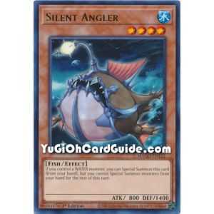 Silent Angler (Rare) – Maximum Gold | Carta YUGIOH en México
