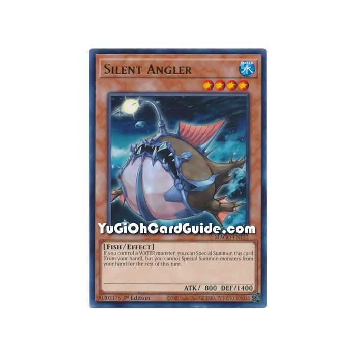 Silent Angler (Rare) – Maximum Gold | Carta YUGIOH en México