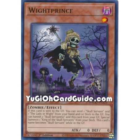 Wightprince (Rare) – Maximum Gold | Carta YUGIOH en México
